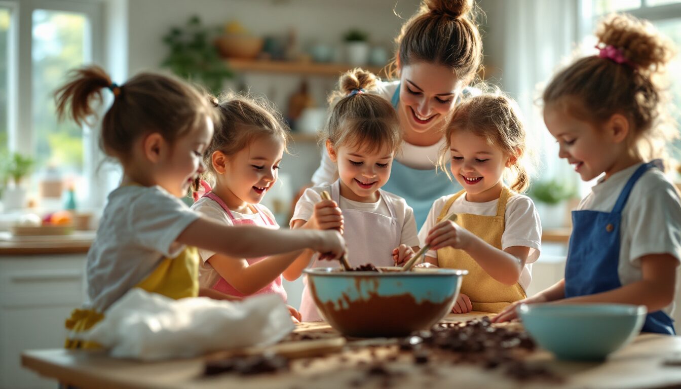 recette galette chocolat maternelle