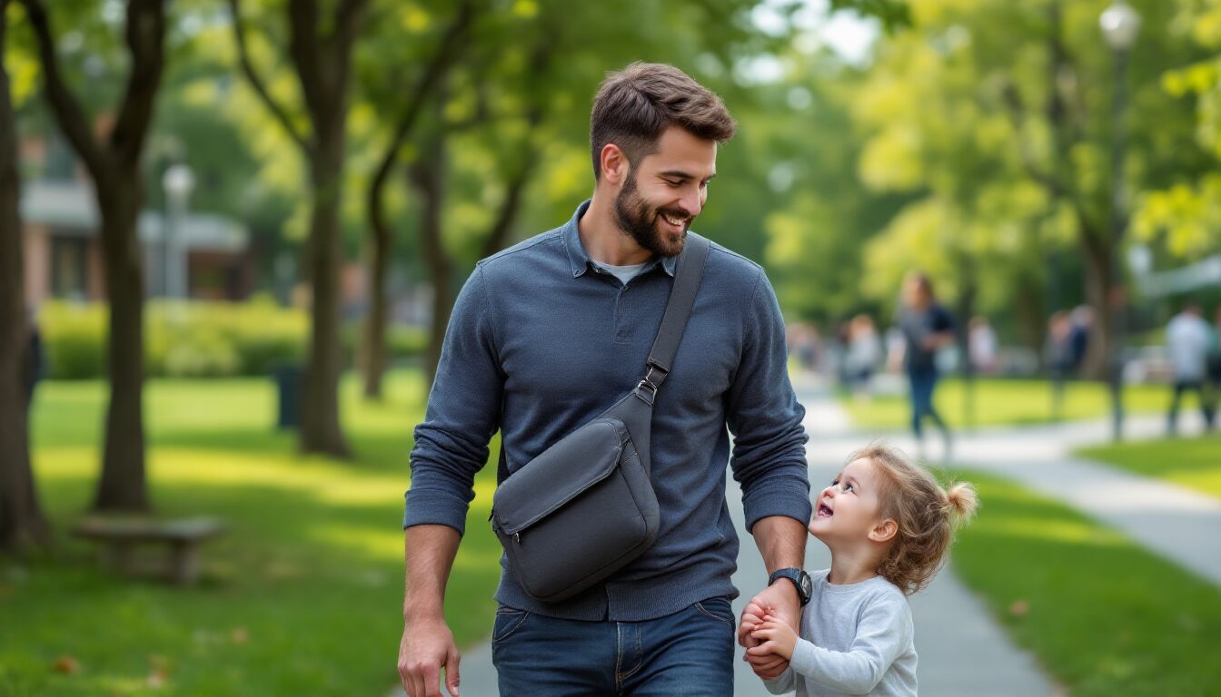 sac bandoulière homme