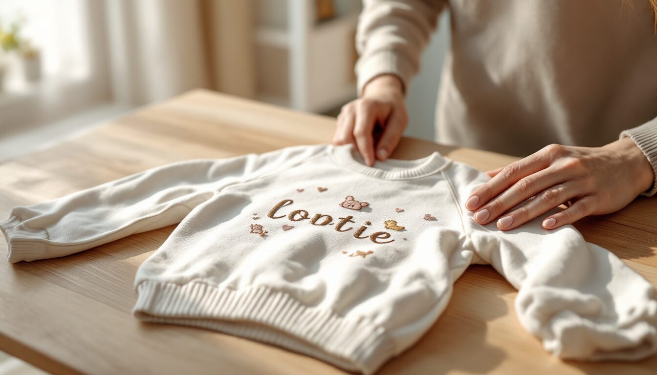 sweat broderie personnalisée