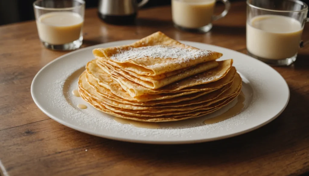 crepe lait avoine