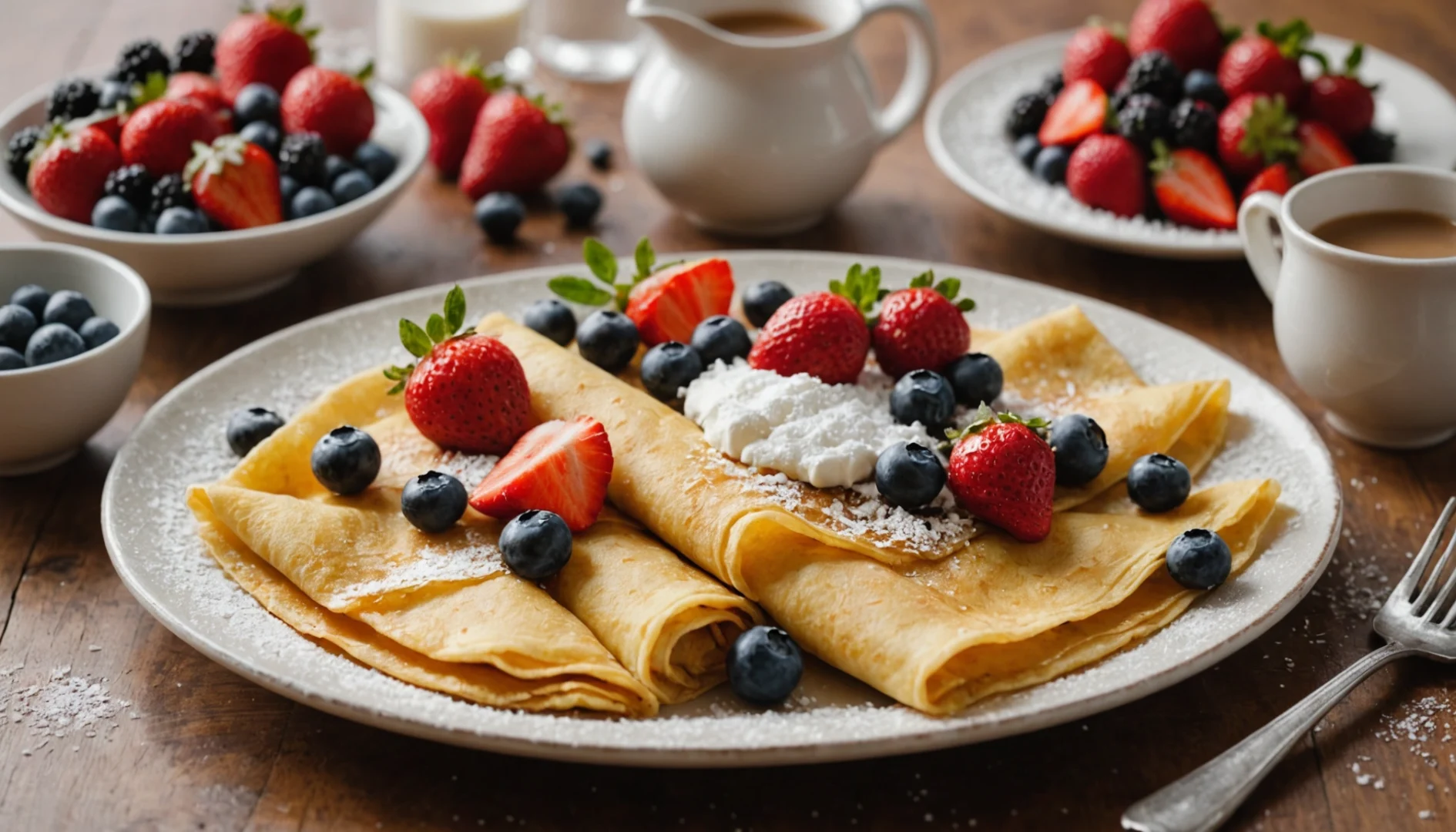 crepe lait de coco