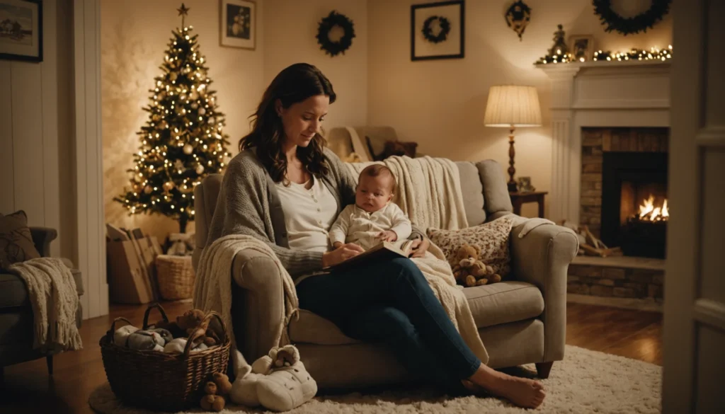 Avant Noël : 5 astuces pour apaiser bébé durant le décompte des dodos