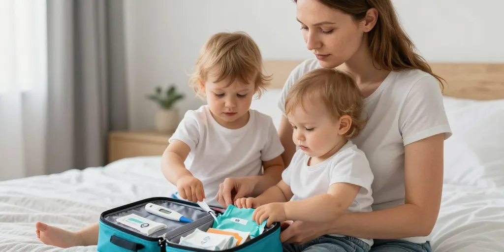 Trousse pharmacie bébé 2 ans : les 10 essentiels pour les vacances