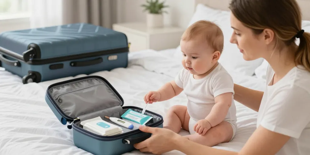 Trousse pharmacie voyage bébé : les 10 indispensables pour des vacances sereines